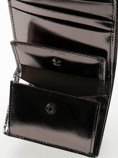 【Discord Yohji Yamamoto - ディスコード ヨウジヤマモト】COMPACT / Gunmetal (財布/ガンメタル)