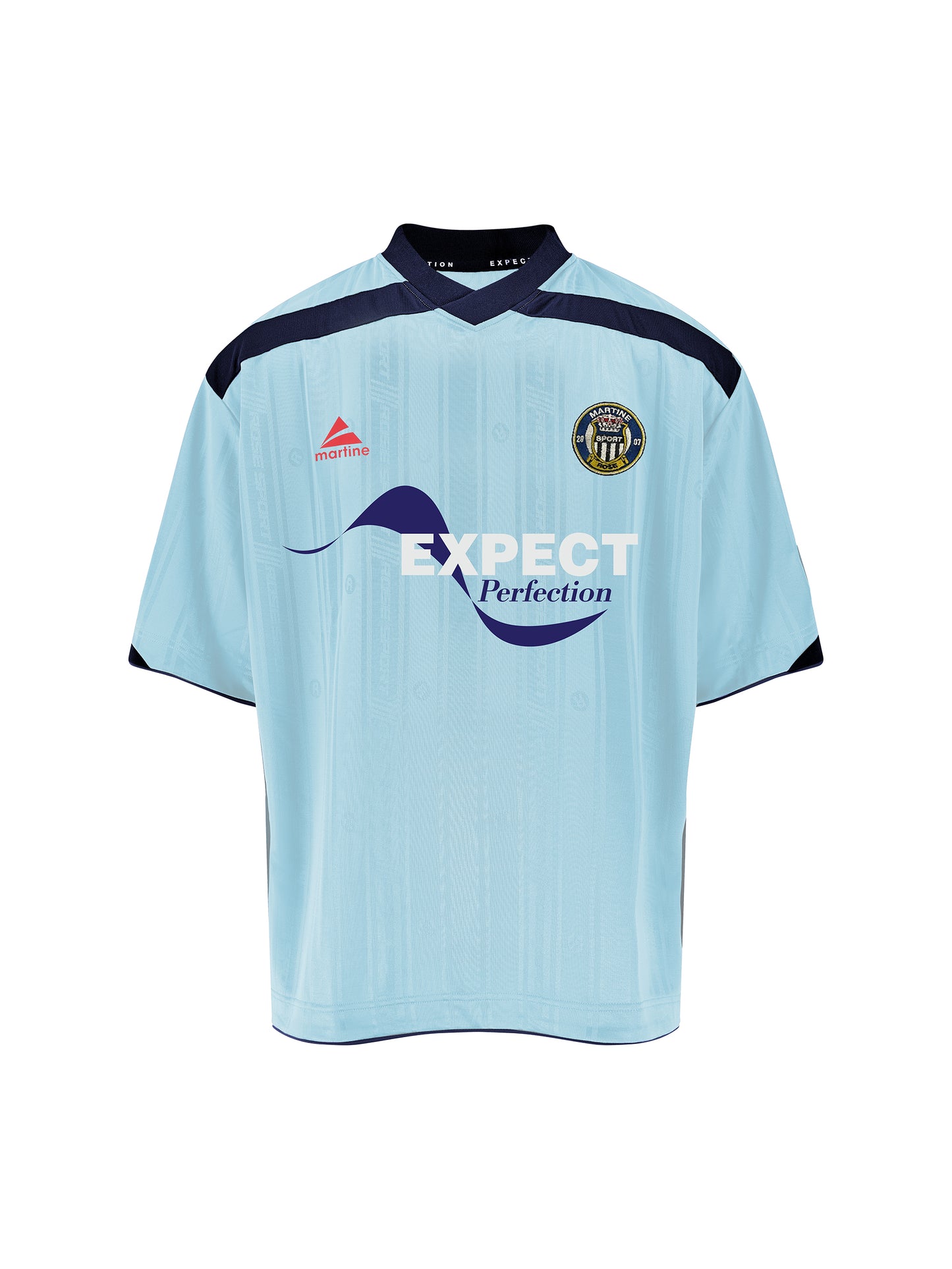【Martine Rose  - マーティンローズ】FOOTBALL TOP / LIGHT BLUE (Tシャツ/ライトブルー)