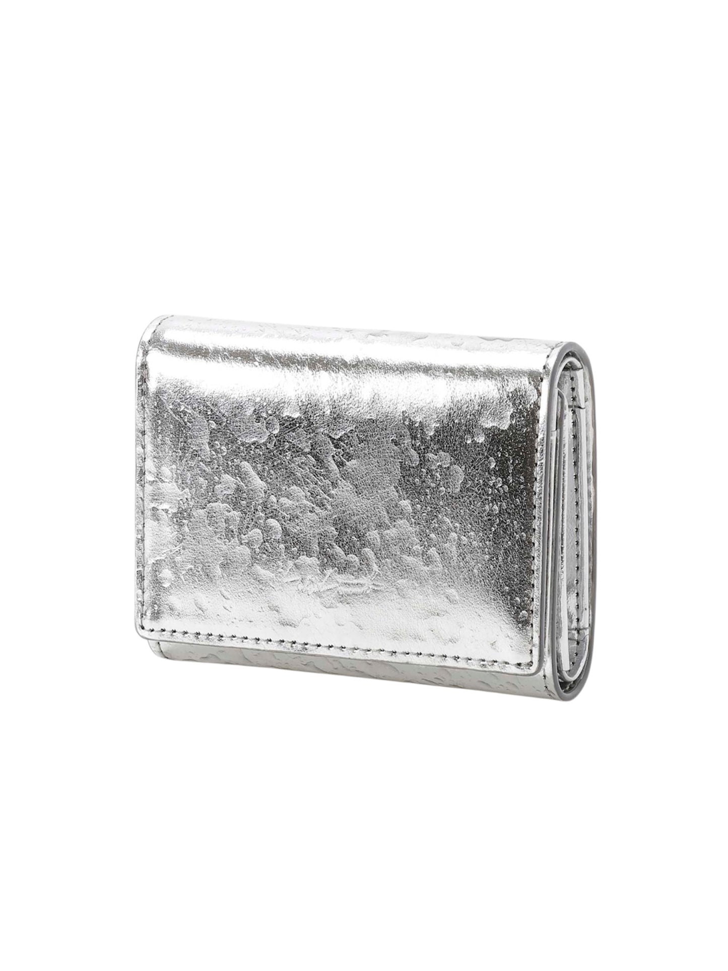 【Discord Yohji Yamamoto - ディスコード ヨウジヤマモト】COMPACT / Silver (財布/シルバー)