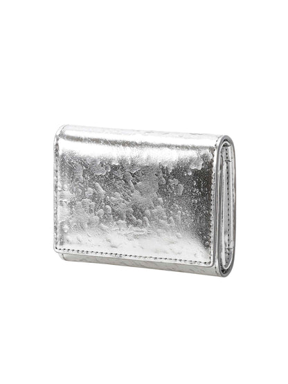 【Discord Yohji Yamamoto - ディスコード ヨウジヤマモト】COMPACT / Silver (財布/シルバー)