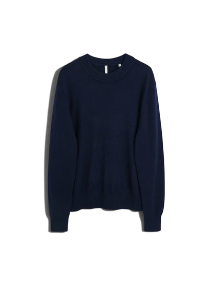 【SUN FLOWER - サンフラワー】Moon Merino /Navy (ニット/ネイビー)
