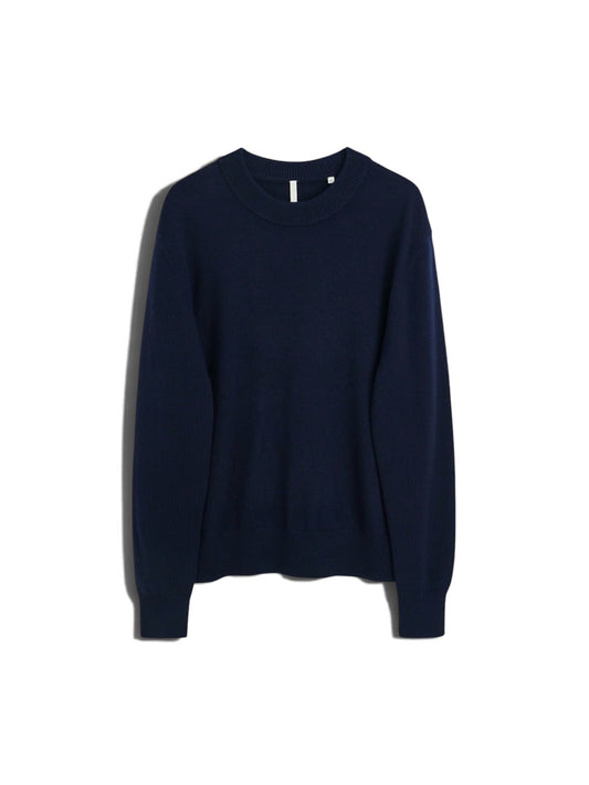 【SUN FLOWER - サンフラワー】Moon Merino /Navy (ニット/ネイビー)