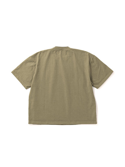【Perfect ribs® - パーフェクトリブス】Short Sleeve T Shirts / Army Green(Tシャツ/アーミーグリーン)