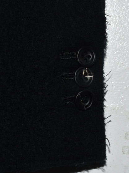 【Perfect ribs®×A LOVE MOVEMENT】縮絨 ~Shukujyu~ Wool Jacket with Recycle Pocket / Black(ジャケット/ブラック)