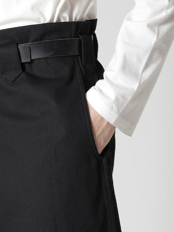 【Y's for men - ワイズフォーメン】KATSURAGI KNICKERBOCKERS(パンツ/ブラック)