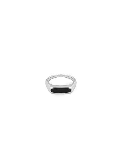 【TOM WOOD - トムウッド】Mario Ring Onyx (リング/ SILVER)