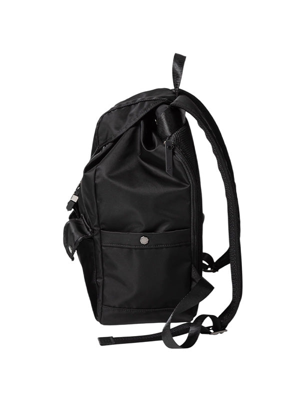 【MAKAVELIC - マキャべリック】GRACE DOUBLE POCKET2 BACKPACK / BLACK (バッグ/ブラック)