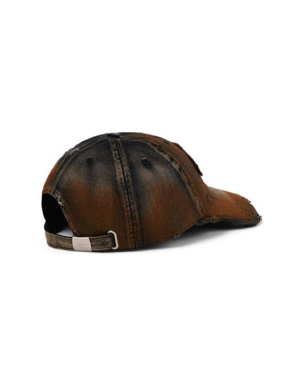 【CAMPER LAB  - カンペールラボ】DISTORTED WASHED SPRAYED CAP / BEIGE (キャップ/ベージュ)