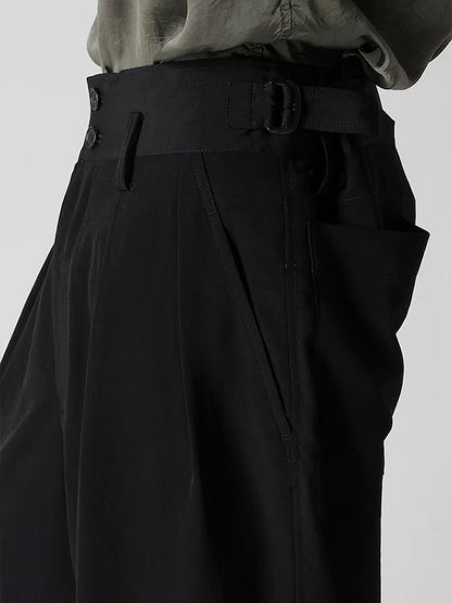 【Y's for men-ワイズフォーメン】TA TUXEDO SHORT PANTS (ショートパンツ/ブラック)