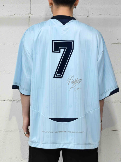 【Martine Rose  - マーティンローズ】FOOTBALL TOP / LIGHT BLUE (Tシャツ/ライトブルー)