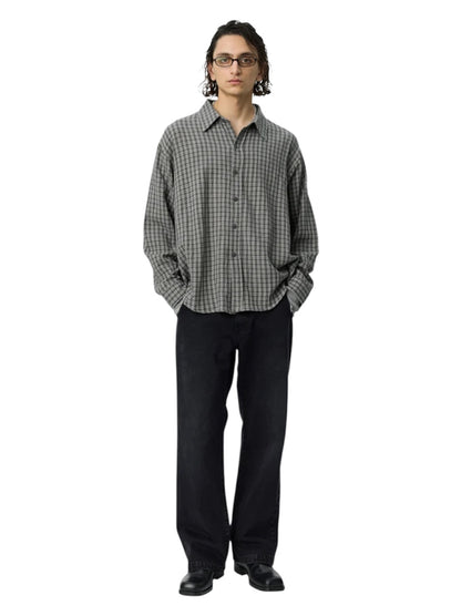 【mfpen - エムエフペン】 VACATION SHIRT /  SHUFFLE CHECK (シャツ/シャッフルチェック)