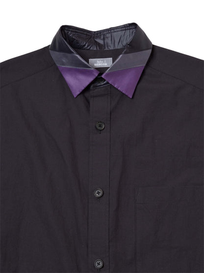 【kolor BEACON - カラー ビーコン】26WBM-B04144-08 Tops  / BLACK (シャツ/ブラック）