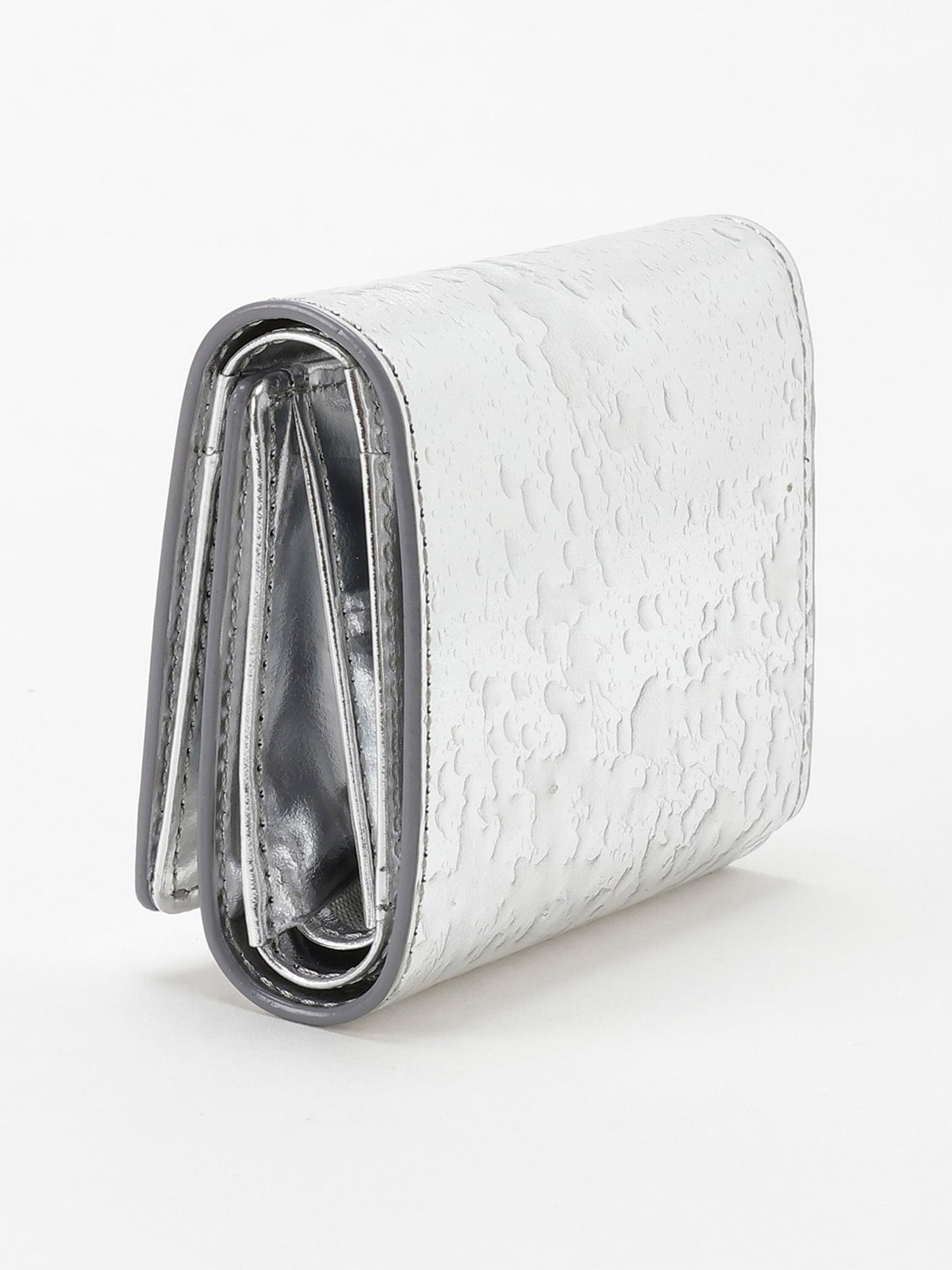 【Discord Yohji Yamamoto - ディスコード ヨウジヤマモト】COMPACT / Silver (財布/シルバー)