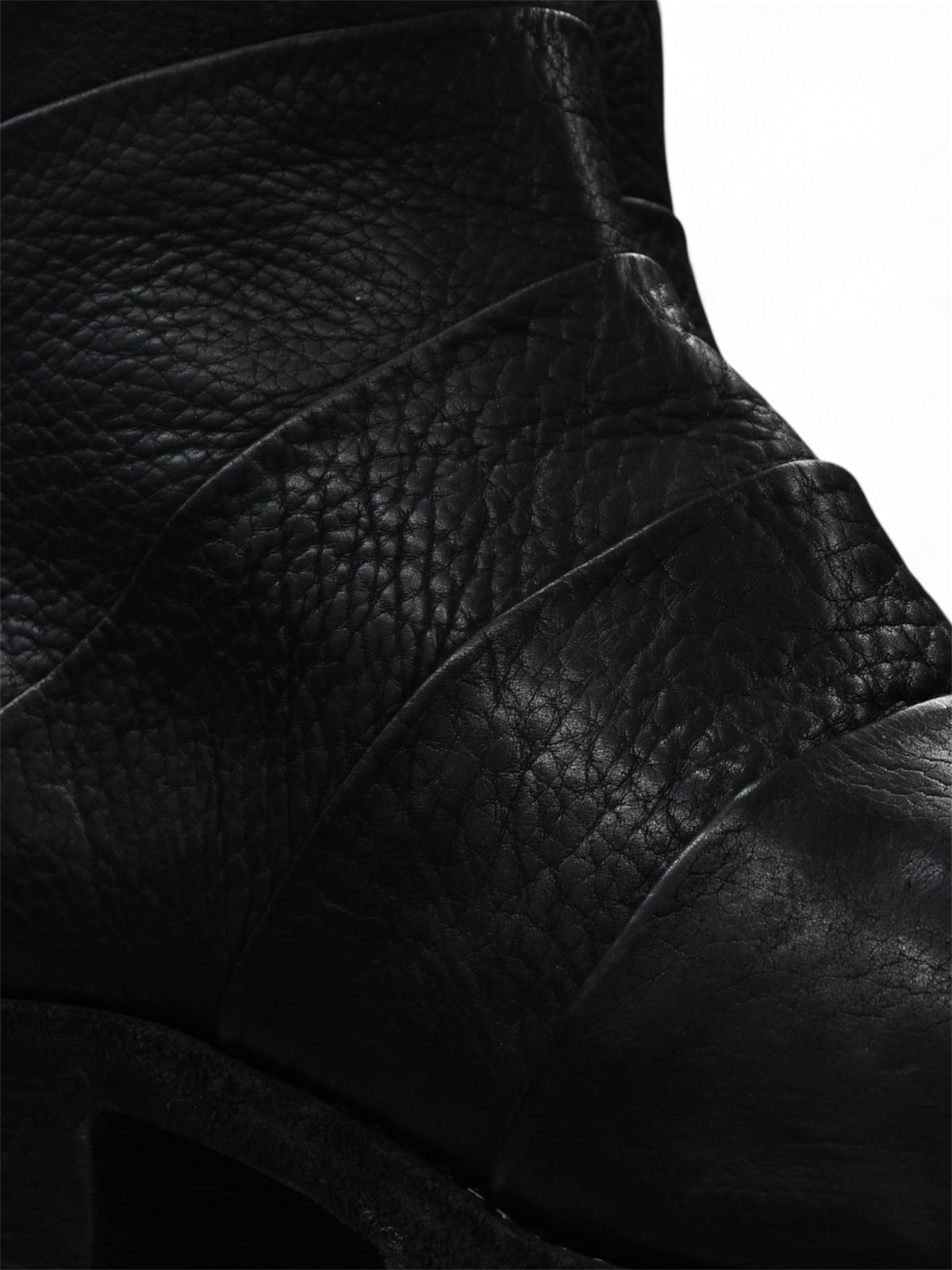 【GUIDI - グイディ】367ZB BISON BACK ZiP BOOTS  / CALF REVERSE BLACK(ブーツ/ブラック)