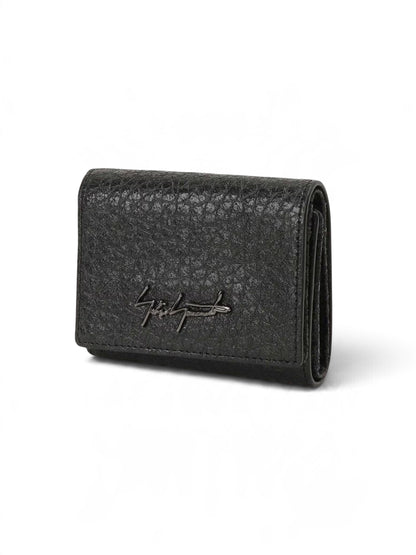 【Discord Yohji Yamamoto - ディスコード ヨウジヤマモト】 Compact Wallet / BLACK (ウォレット/ブラック)
