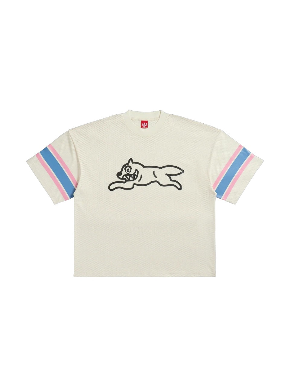 【ICE CREAM - アイスクリーム】HIKE POLY MESH BOXY FIT JEASEY / ANTIQUE WHITE (LTシャツ/アンティークホワイト)
