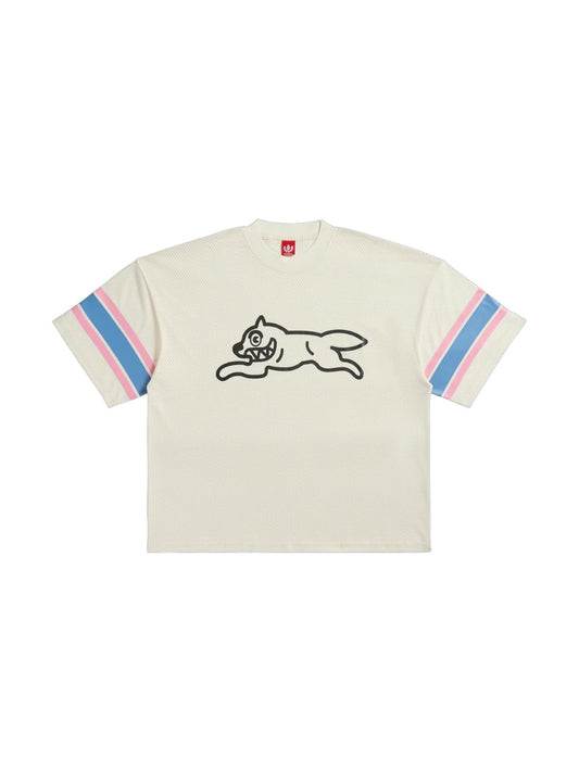 【ICE CREAM - アイスクリーム】HIKE POLY MESH BOXY FIT JEASEY / ANTIQUE WHITE (LTシャツ/アンティークホワイト)
