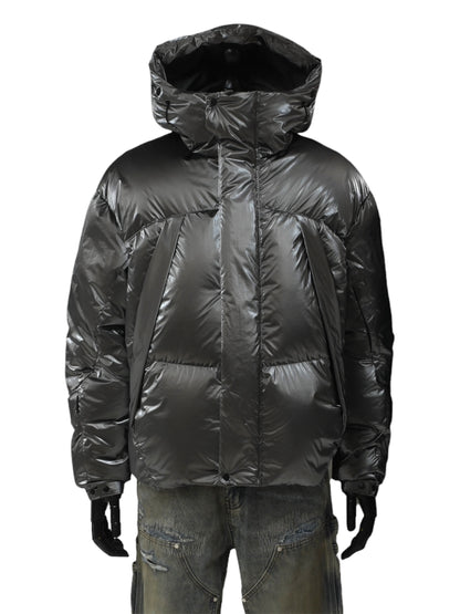【JG1 - ジェージーワン】MAG-4 Down Jacket / silver （ダウンジャケット/シルバー)