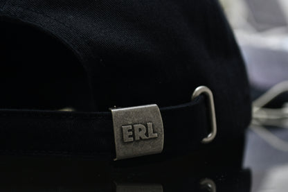 【ERL - イーアールエル】UNISEX WREATH CAP / BLACK (キャップ/ブラック)