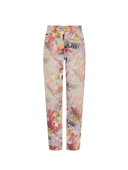 【Martine Rose  - マーティンローズ】5 POCKET RELAXED FIT JEAN / multicolor  (ボトムス/マルチカラー)