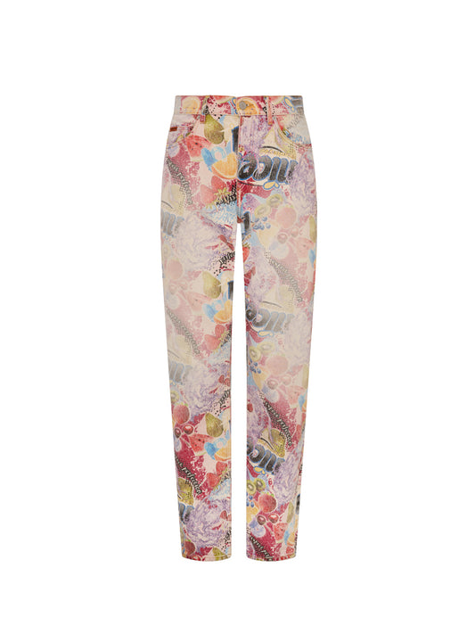 【Martine Rose  - マーティンローズ】5 POCKET RELAXED FIT JEAN / multicolor  (ボトムス/マルチカラー)