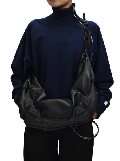 【INNERRAUM - インナーラム】Module M03 HALF MOON BAG / BLACK MATT（バッグ / ブラックマット）