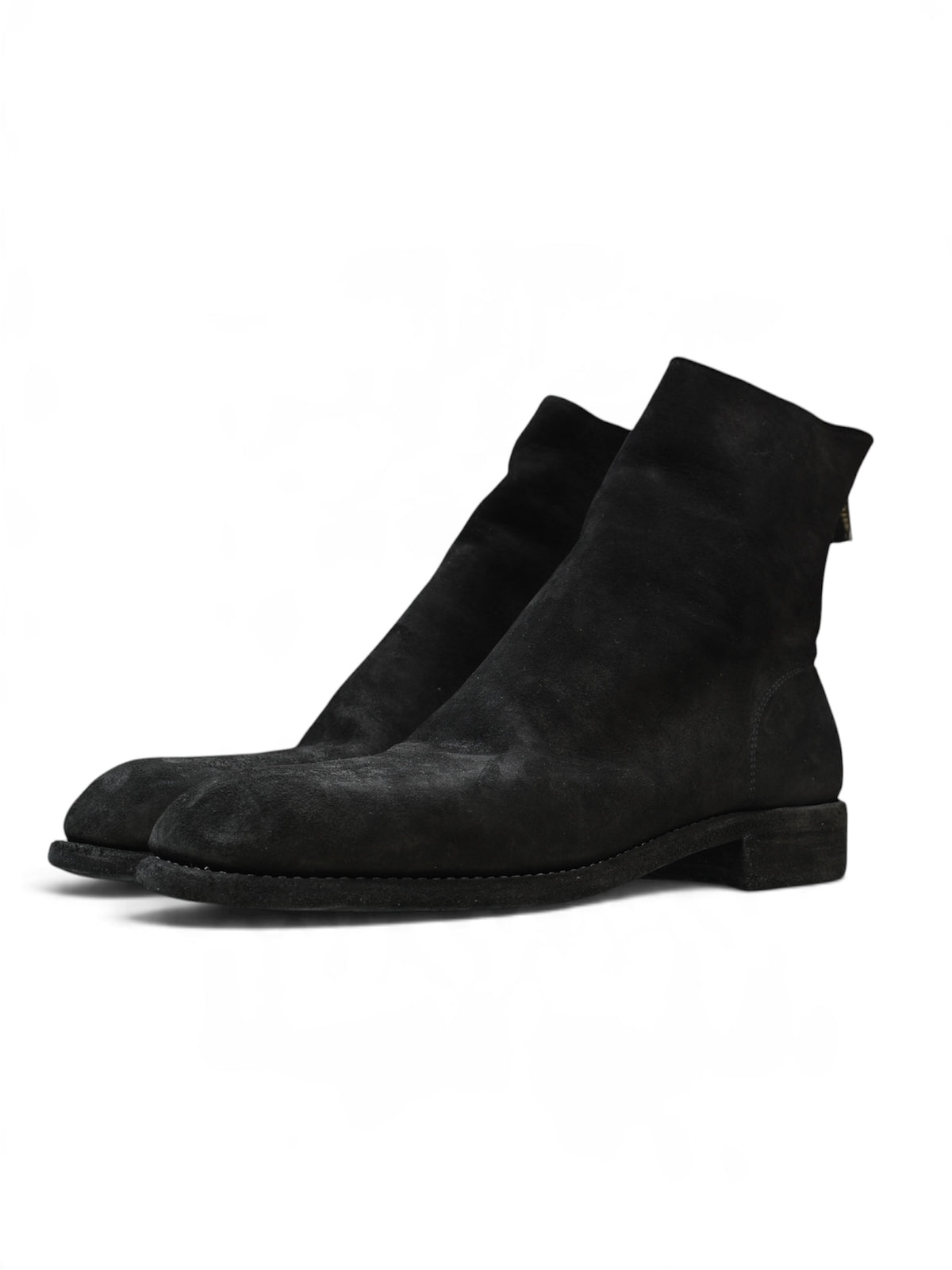 【GUIDI - グイディ】986 GOAT REVERSE BACK ZIP BOOTS / BLACK(ブーツ/ブラック)