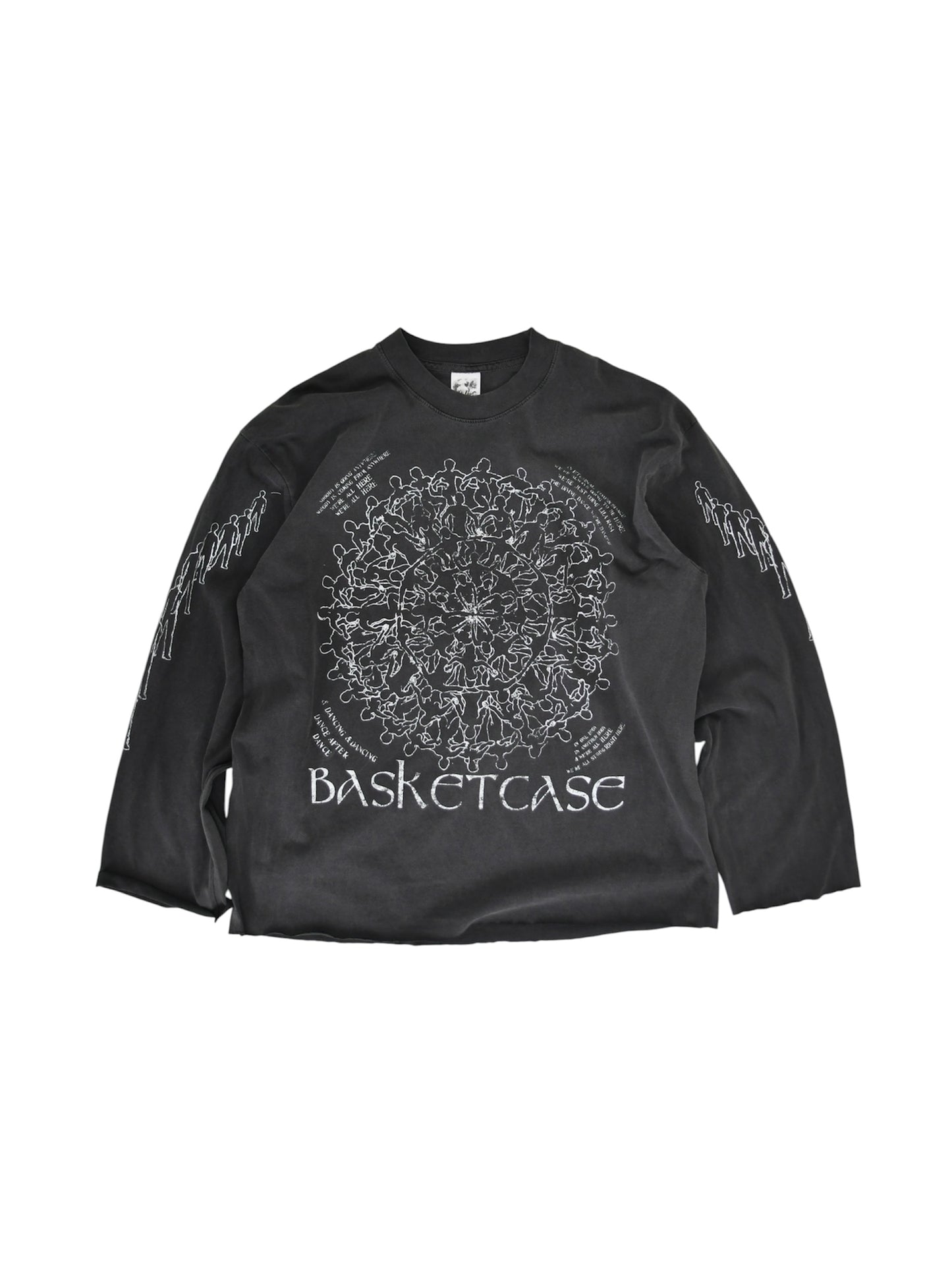 【BASKETCASE  - バスケットケース】ETERNAL LONG SLEEVE  / BLACK (Tシャツ/ブラック)