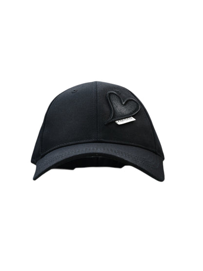 【KIMHEKIM - キムヘキム】HEART PATCHES BALL CAP/BLACK (キャップ/ブラック)