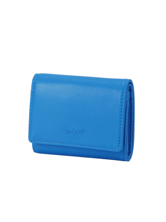 【Discord Yohji Yamamoto - ディスコード ヨウジヤマモト】COMPACT / BLUE (財布/ブルー)