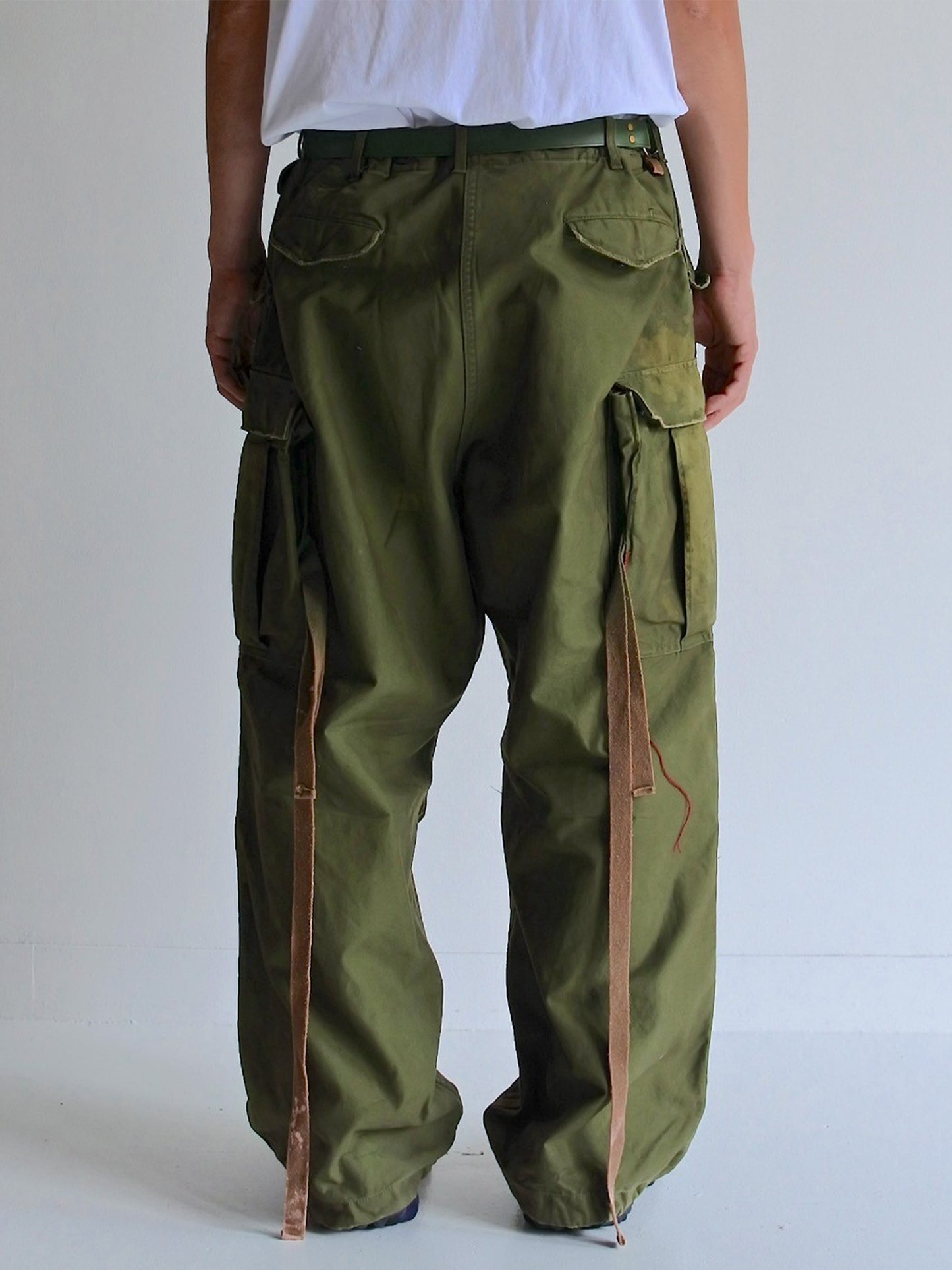 【ANACHRONORM - アナクロノーム】  AN337 M-51 DAMAGED FIELD CARGO PANTS / OLIVE (パンツ/オリーブ)