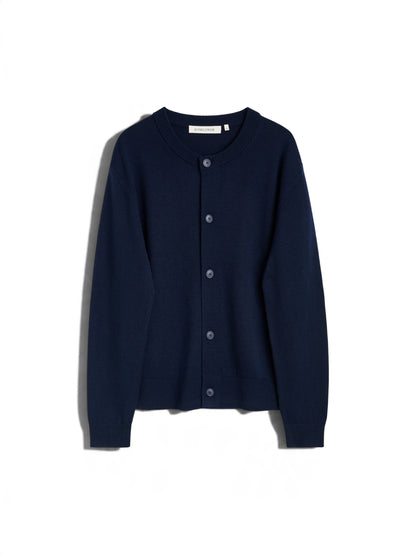 【SUN FLOWER - サンフラワー】Moon Cardigan/ Navy (カーディガン/ネイビー)