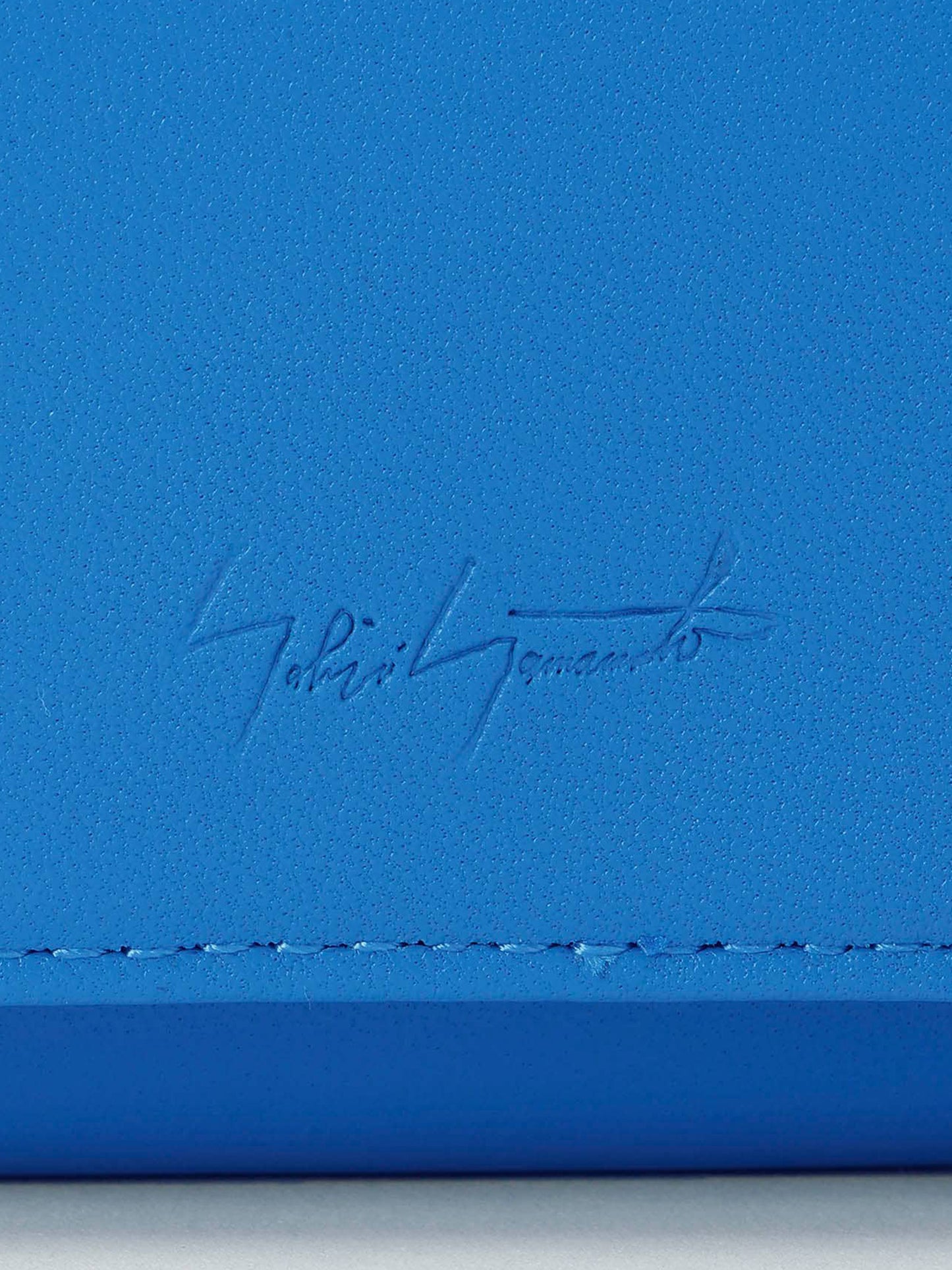 【Discord Yohji Yamamoto - ディスコード ヨウジヤマモト】COMPACT / BLUE (財布/ブルー)