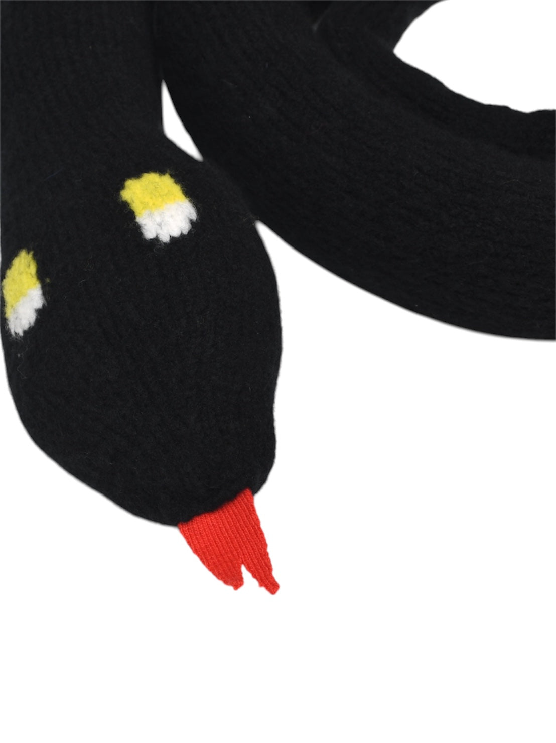 【Walter Van Beirendonck - ウォルターヴァンベイレンドンク】Snake Scarf / Black  (スカーフ/ブラック)