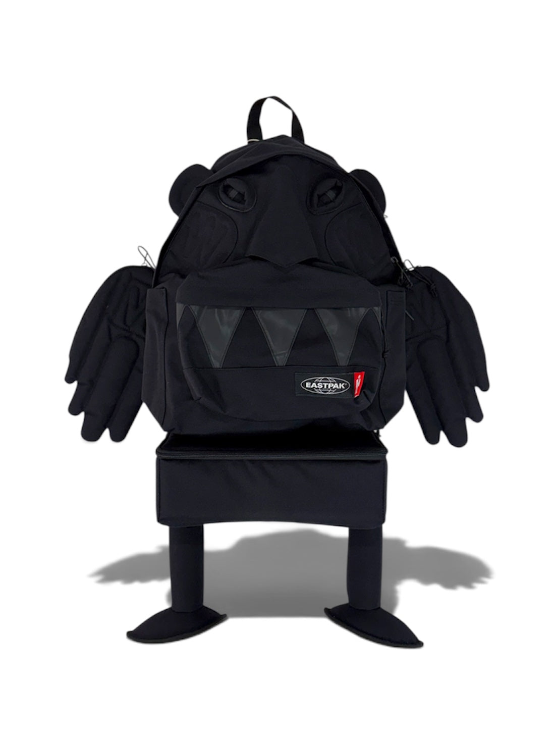 【Walter Van Beirendonck × Eastpak - ウォルターヴァンベイレンドンク ×イーストパック】Monster backpack extended / Black  (バッグ/ブラック)