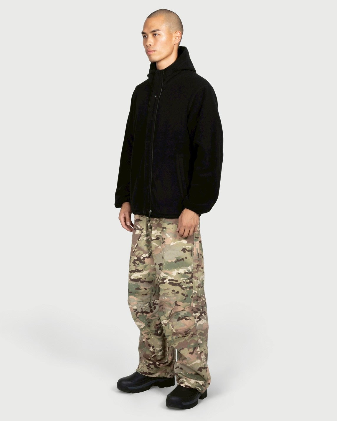 【PLEASURES - プレジャーズ】OVERTURE CONVERTIBLE JACKET / BLACK (ジャケット/ブラック)