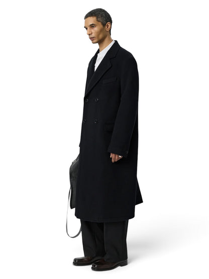 【mfpen - エムエフペン】  Conference Coat /  Black Recycled Wool  (コート/ブラックリサイクルウール)