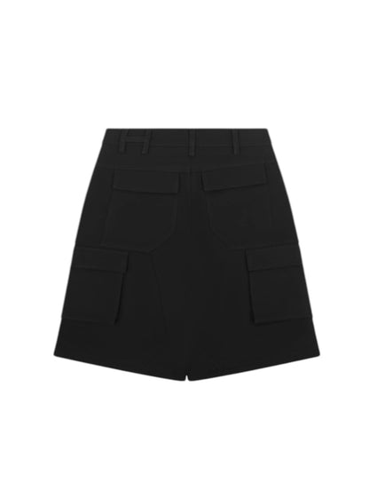 【HELIOT EMIL  - エリオットエミル】CELLULAE CARGO SHORTS / BLACK (ショーツ/ブラック)