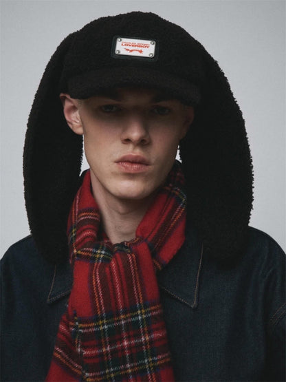 【Charles Jeffrey Loverboy - チャールズ ジェフリー ラバーボーイ】TEDDY RABBIT CAP / BLACK (キャップ/ブラック)