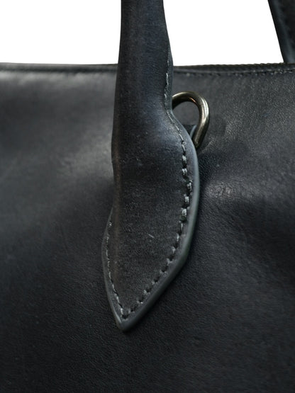 【BASKETCASE  - バスケットケース】GRIFTER, leather tote  / BLACK (バッグ/ブラック)