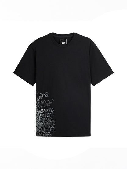 【Y-3 -ワイスリー】Y-3 GFX SHORT SLEEVE TEE / BLACK(Tシャツ/ブラック)