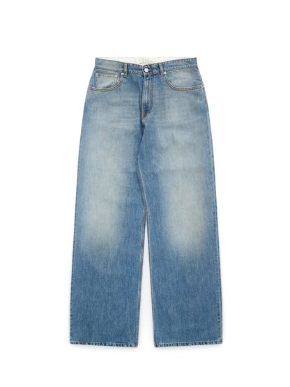 【ERL - イーアールエル】UNISEX BREAKWATER WASH DENIM JEANS / BLUE(パンツ/ブルー)
