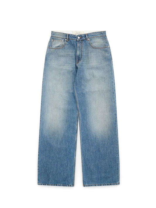 【ERL - イーアールエル】UNISEX BREAKWATER WASH DENIM JEANS / BLUE(パンツ/ブルー)