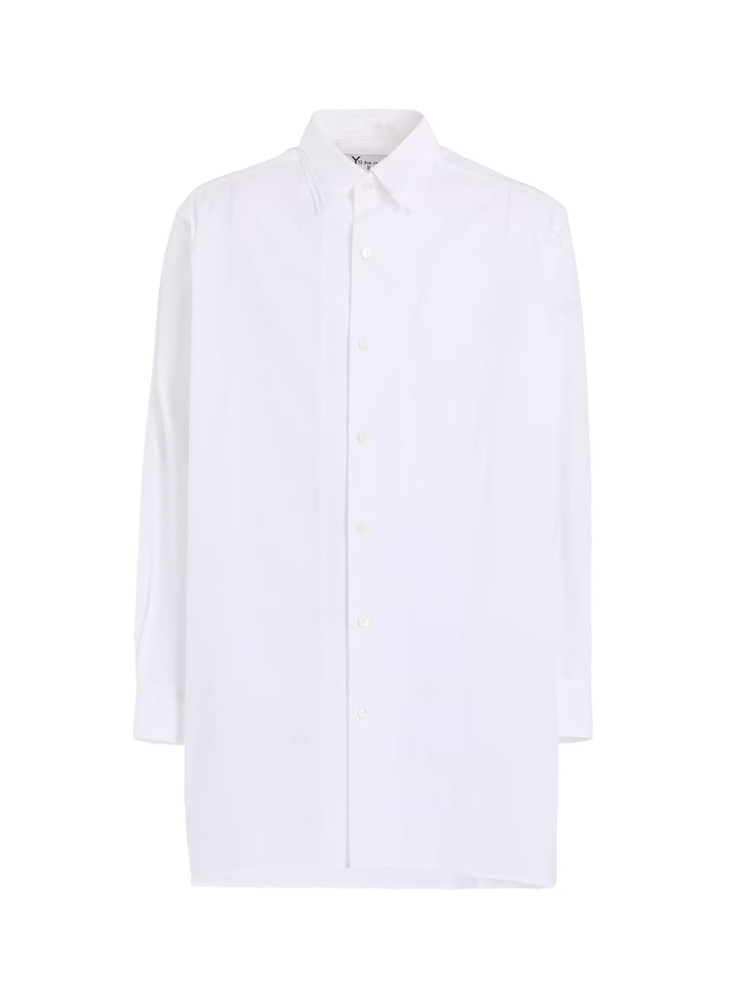 【Y's for men-ワイズフォーメン】100/2 BROAD SHIRT WITH TRIPLE COLLAR(シャツ/ホワイト)
