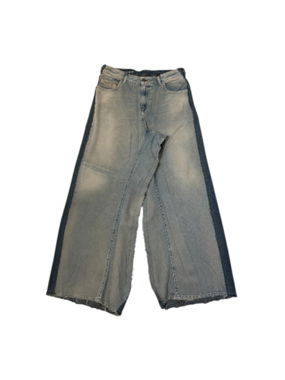 【prototypes - プロトタイプス】BLUE DENIM BLUE OVERSIZED JEAN / BLUE (パンツ/ブルー)