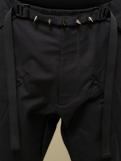 【ACRONYM - アクロニウム】P55-KI / Cotton Web Belt Vent Pants Gen. 1.1  / BLACK (パンツ/ブラック)
