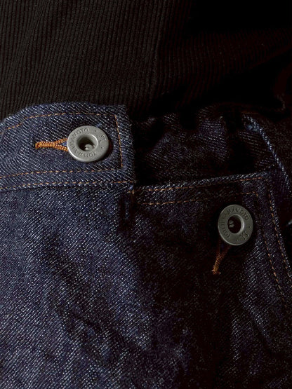 【Y's - ワイズ】8OZ DENIM BIG FLAP SKIRT / INDIGO (スカート/インディゴ)