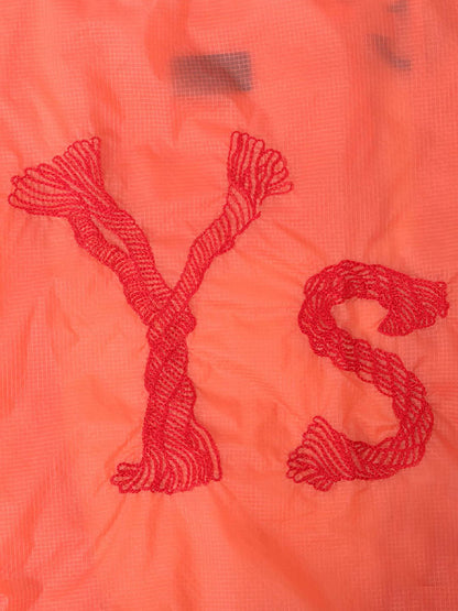 【Y's - ワイズ】Y'S LOGO STITCH NYLON SHOPPING BAG / ORANGE (バッグ/オレンジ)