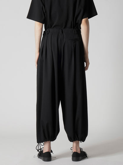 【Yohji Yamamoto POUR HOMME - ヨウジヤマモト プールオム】WOOL GABARDINE STANDARD BALLON PANTS(バルーンパンツ/パンツ)