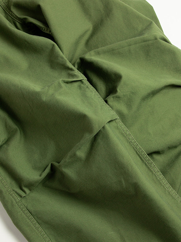【ANACHRONORM - アナクロノーム】AN391 BACK SATIN MILITARY FLAP PANTS / OLIVE (パンツ/オリーブ)